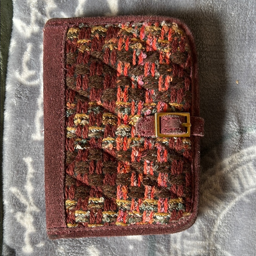 Vera Bradley Purple Tweed Notebook